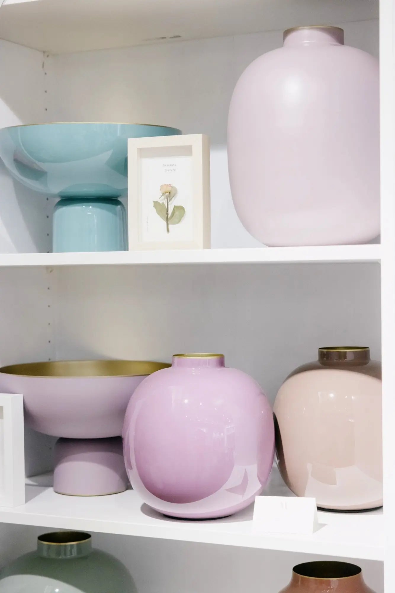 Vasi pip studio in metallo laccato