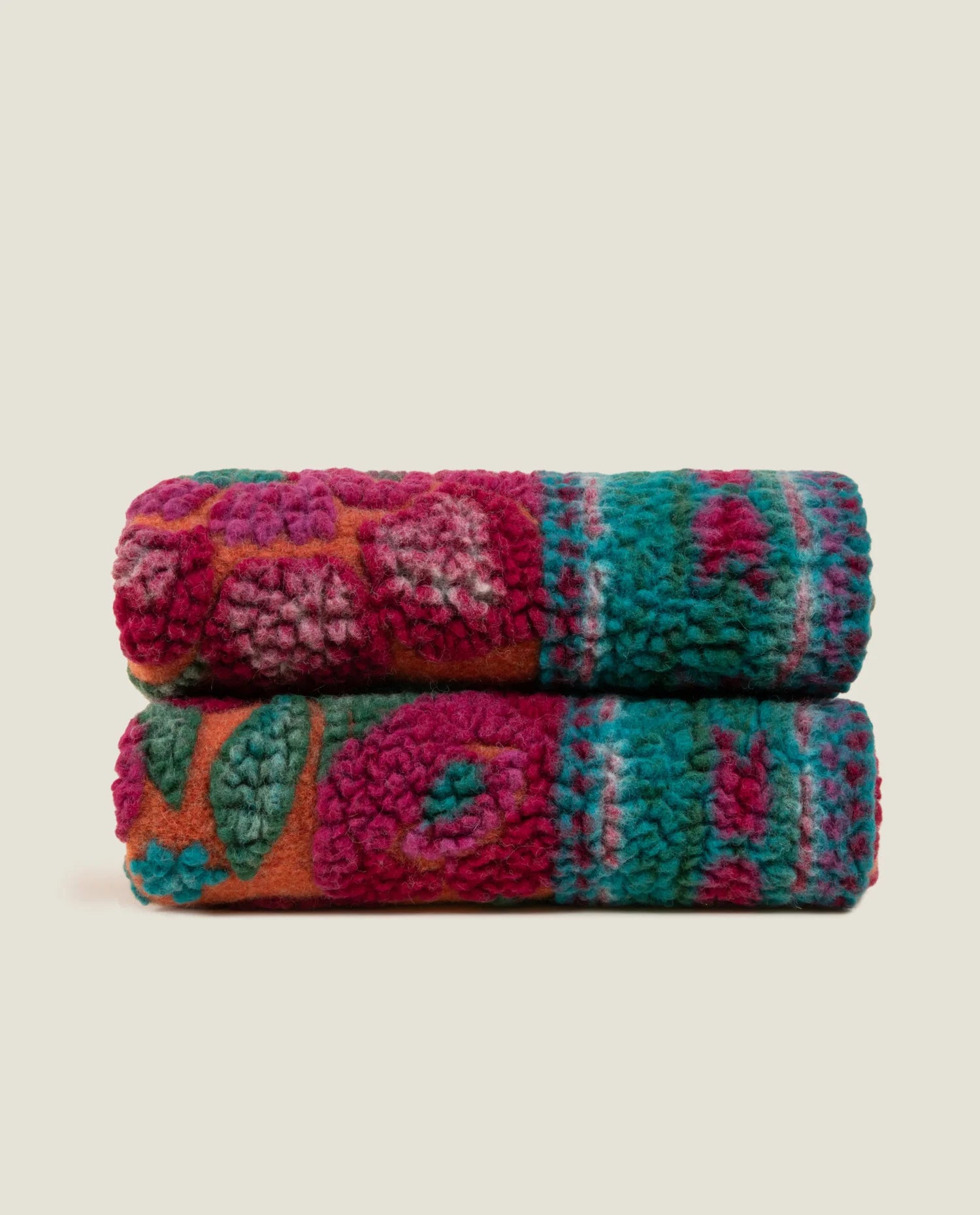 COPERTA LANA COTTA FRATI HOME - JAIPUR