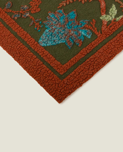 COPERTA LANA COTTA - FRATI HOME - PARADISIACO VERDE