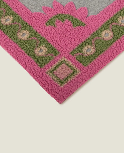 COPERTA LANA COTTA - FRATI HOME - TRIONFALE GRIGIO