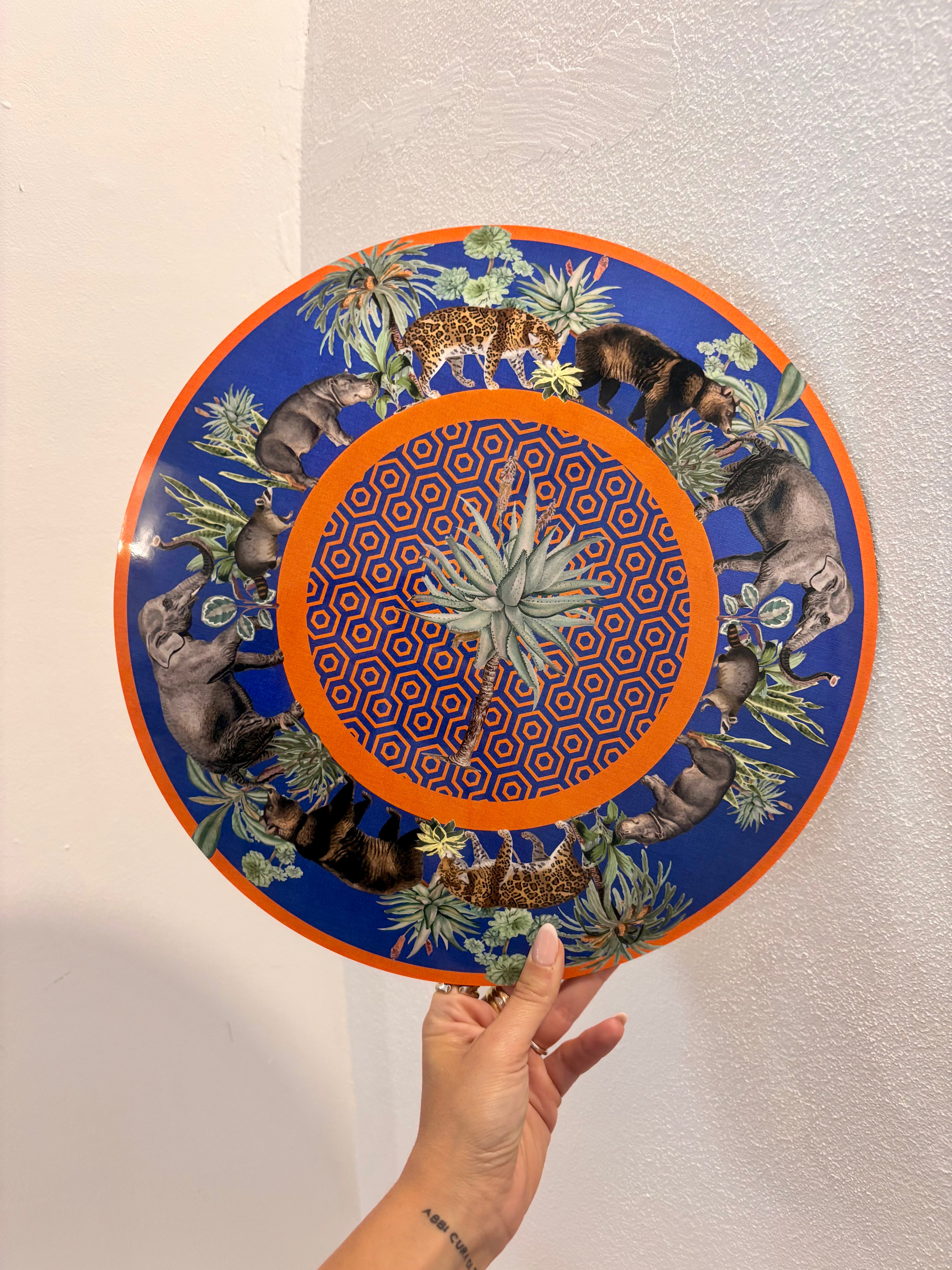 Sottopiatti in sughero - animalier