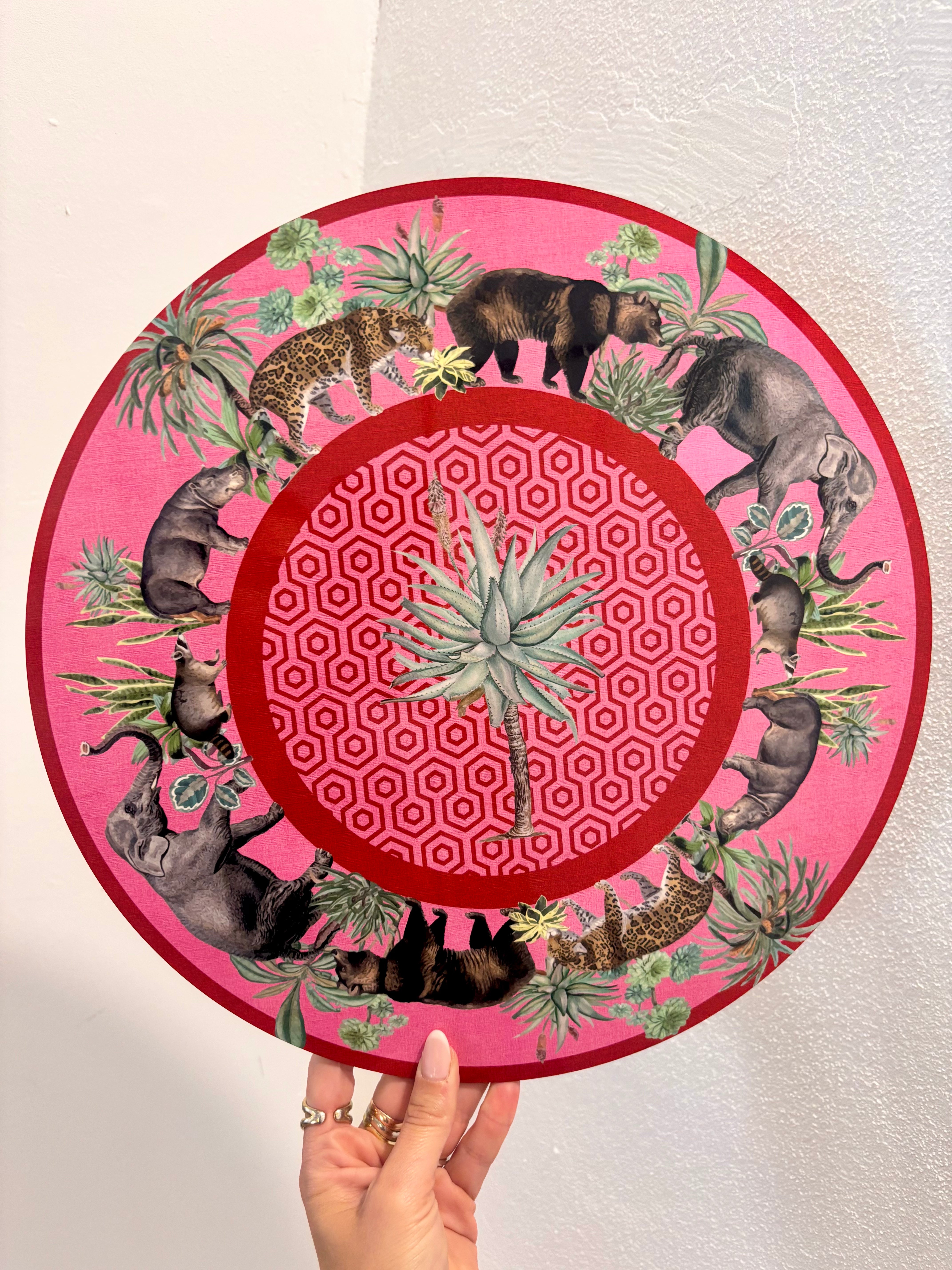 Sottopiatti in sughero - Animalier