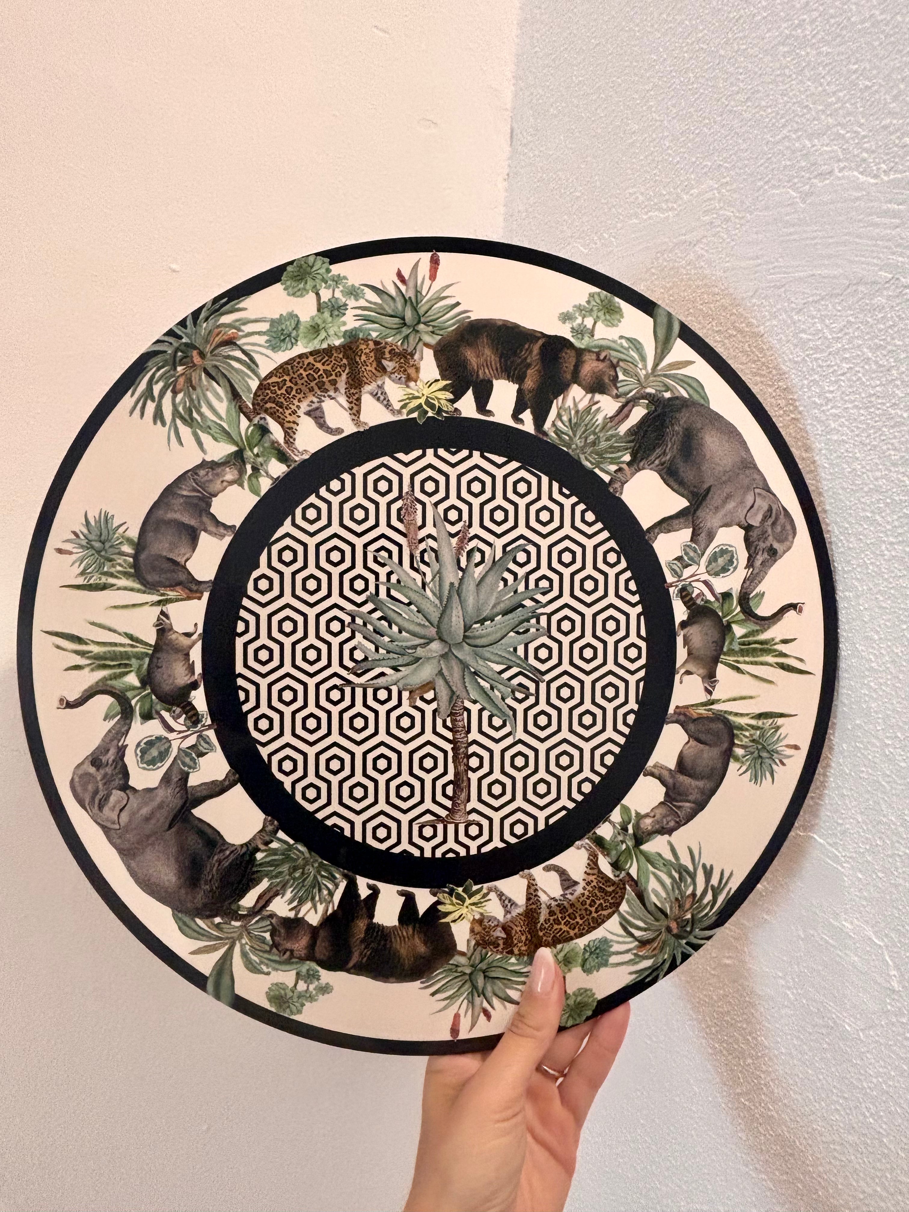 Sottopiatti in sughero - Animalier