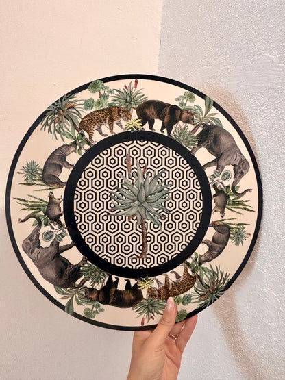 Sottopiatti in sughero - Animalier