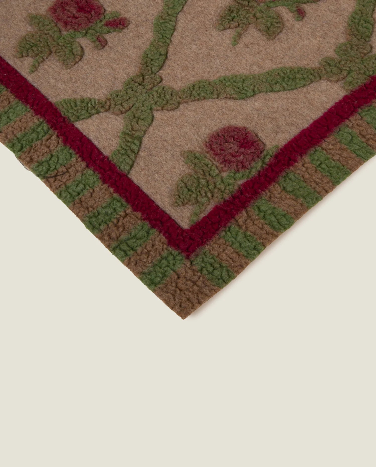 COPERTA LANA COTTA - FRATI HOME - OLDY STYLE BORDEUAX