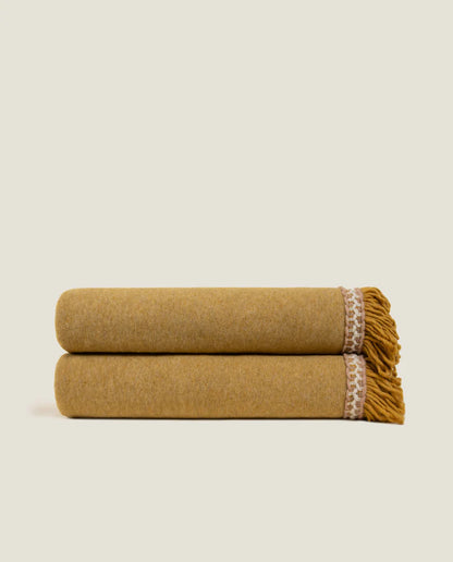 COPERTE FRATI HOME - BORDO COCO - ZAFFERANO