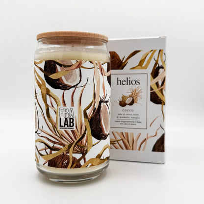 Candela Profumata Cocco 390g – Latte di Cocco, Orchidea e Vaniglia - Martina Ferrari Concept Store