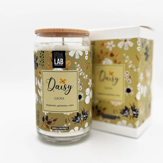 Candela Profumata Gioia 390g – Bergamotto, Gelsomino e Cedro ￼ - Martina Ferrari Concept Store
