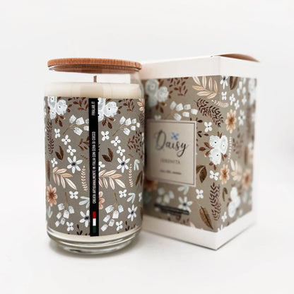 Candela Profumata Serenità 390g – Rosa, Lillà e Sandalo - Martina Ferrari Concept Store