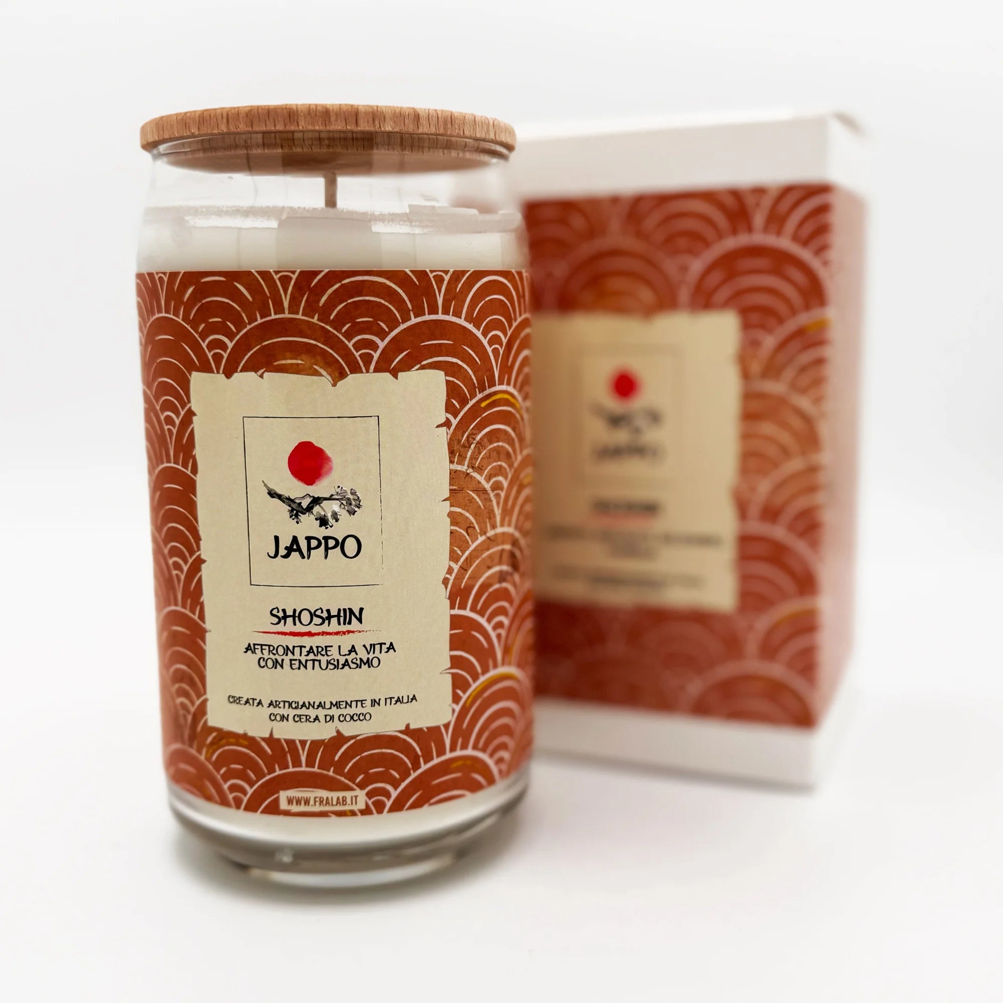 Candela Profumata Shoshin 390g – Agrumi, Gelsomino e Patchouli - Martina Ferrari Concept Store