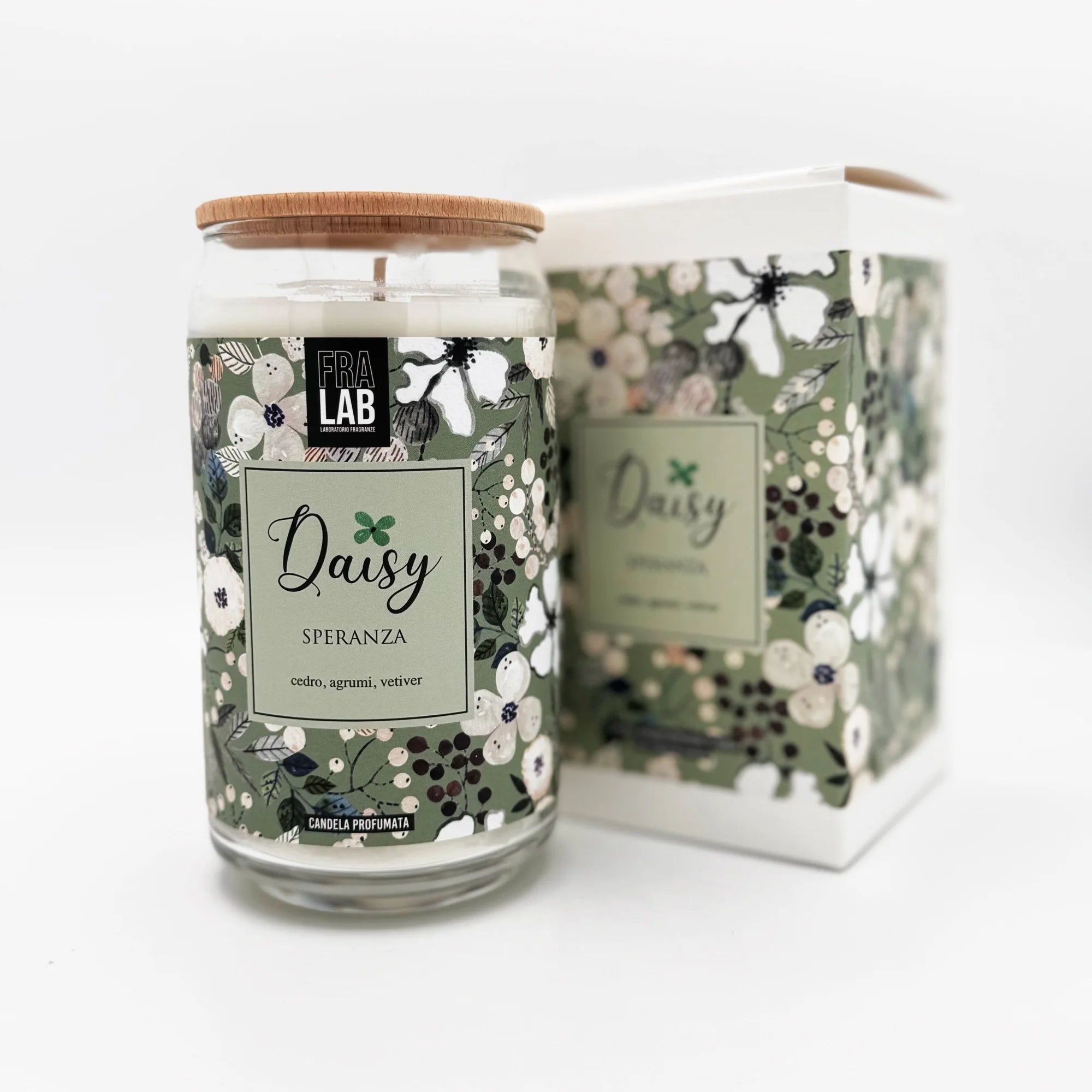 Candela Profumata Speranza 390g – Cedro, Agrumi e Vaniglia - Martina Ferrari Concept Store