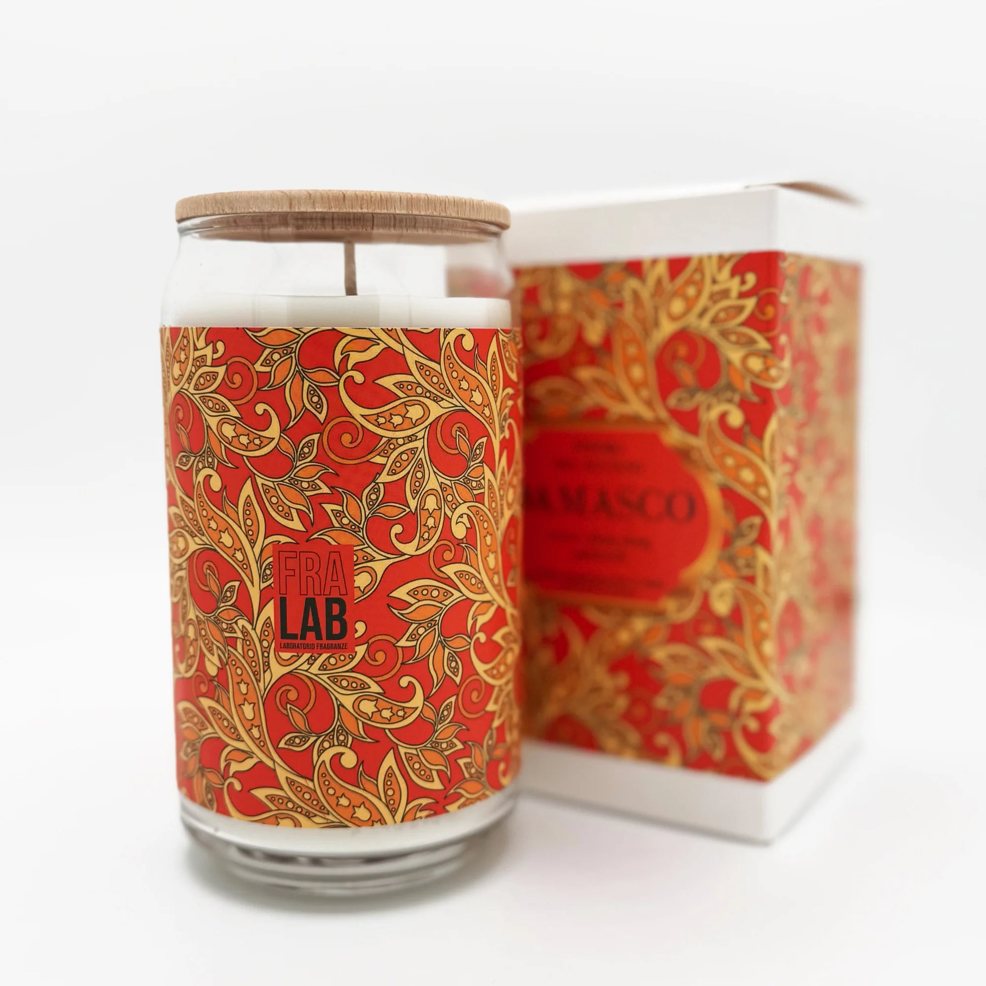 Candela Profumata Tesoro del Sultano 390g – Bergamotto, Rosa e Ambra - Martina Ferrari Concept Store