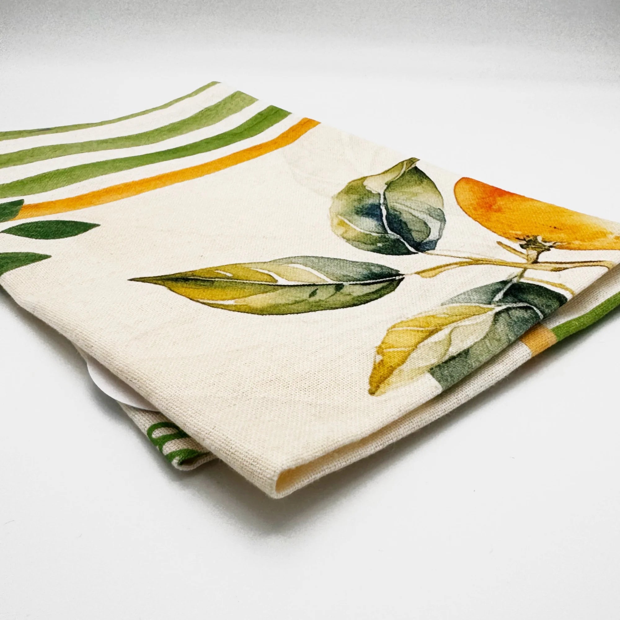 Canovaccio Ortigia Arance – Stile Mediterraneo in 100% Cotone - Martina Ferrari Concept Store