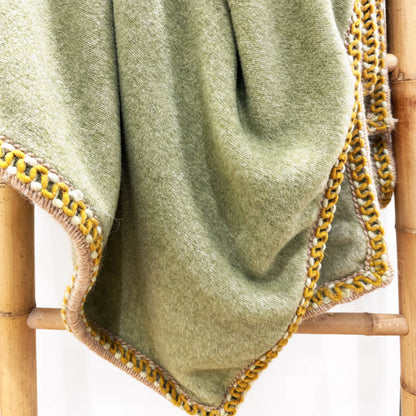 Coperta Soft Bamboo Nimes Muschio – Comfort Naturale in Tonalità Verde Muschio - Martina Ferrari Concept Store