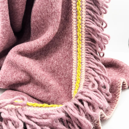 Coperta Soft Bamboo Torchon Granata – Eleganza Naturale e Comfort Avvolgente - Martina Ferrari Concept Store