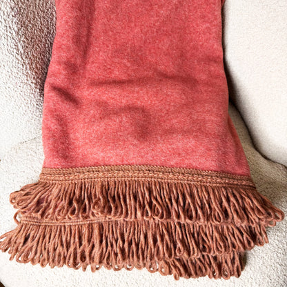 Coperta Soft Bamboo Torchon Lava – Morbidezza Naturale e Dettagli Artigianali - Martina Ferrari Concept Store