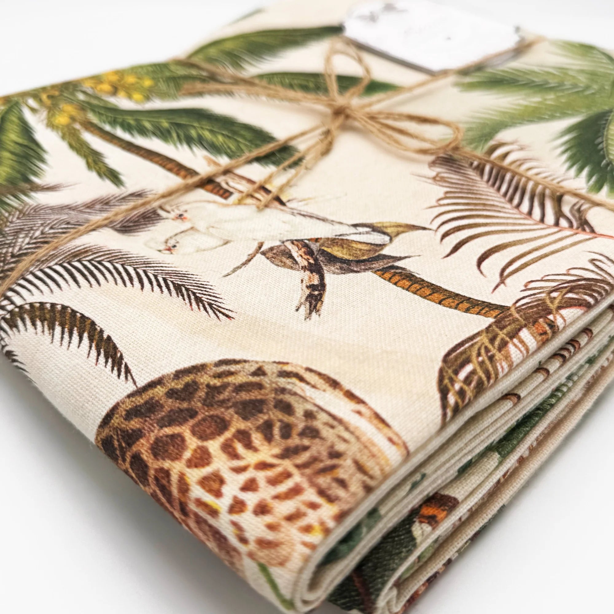 Tovaglia Palmeraie 150x215 cm – Stampa Tropicale in Cotone - Martina Ferrari Concept Store