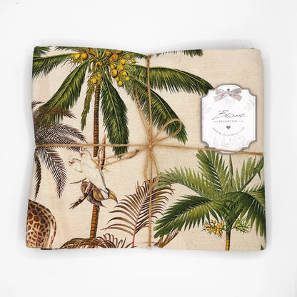 Tovaglia Palmeraie 150x215 cm – Stampa Tropicale in Cotone - Martina Ferrari Concept Store