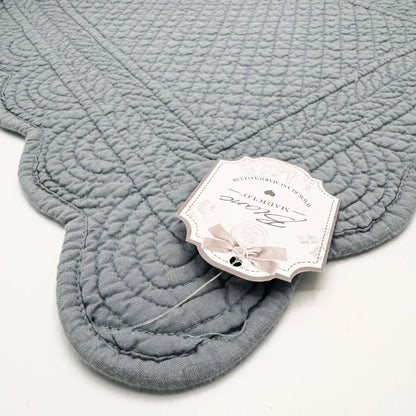 Tovaglietta Rettangolare Blanc Mariclò 35x45 cm – Celeste - Martina Ferrari Concept Store