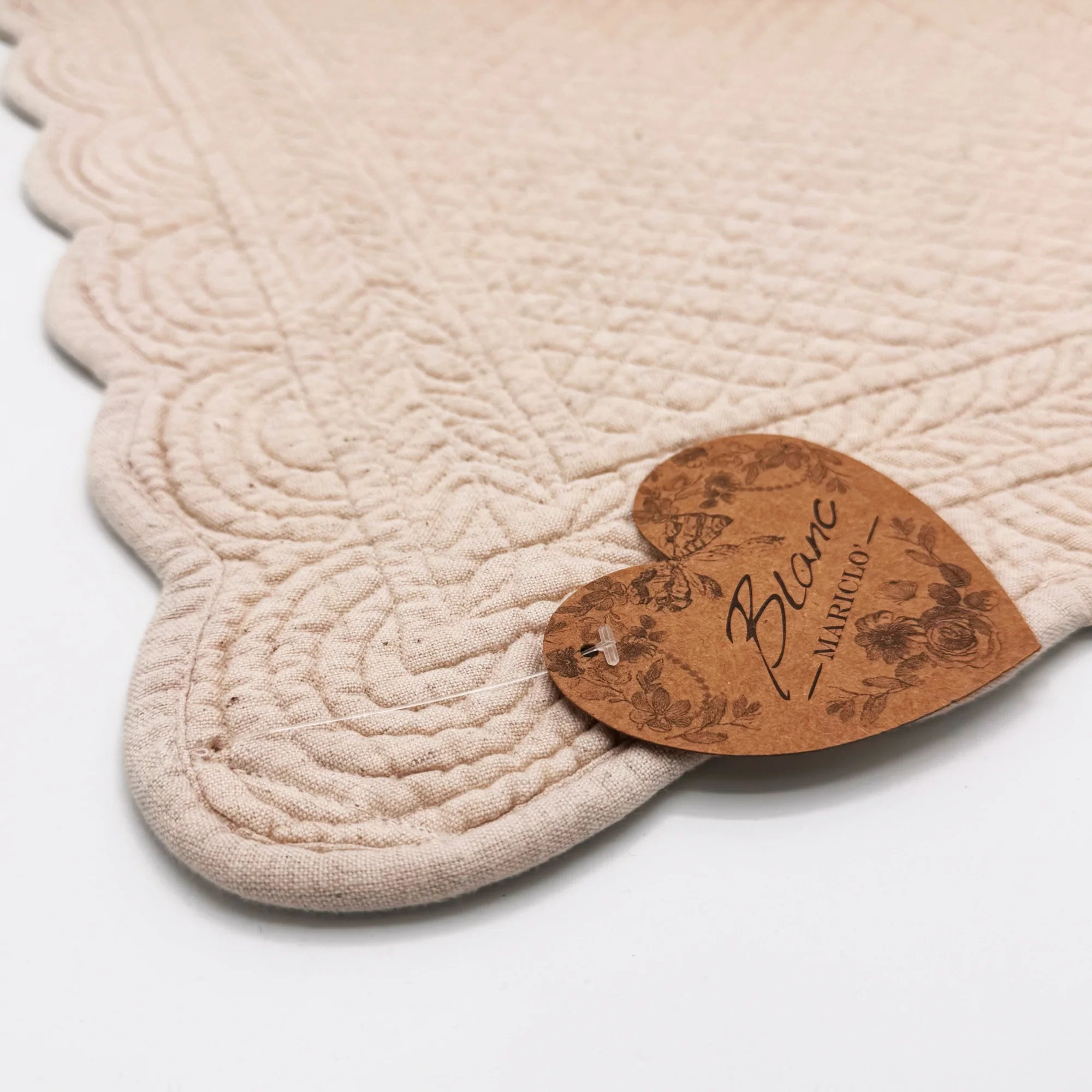 Tovaglietta Rettangolare Blanc Mariclò 35x45 cm – Beige - Martina Ferrari Concept Store