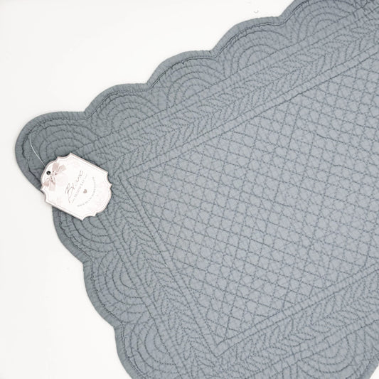 Tovaglietta Rettangolare Blanc Mariclò 35x45 cm – Celeste - Martina Ferrari Concept Store