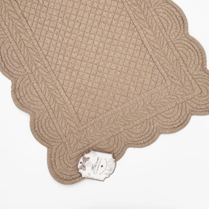 Tovaglietta Rettangolare Blanc Mariclò 35x45 cm – Marrone - Martina Ferrari Concept Store