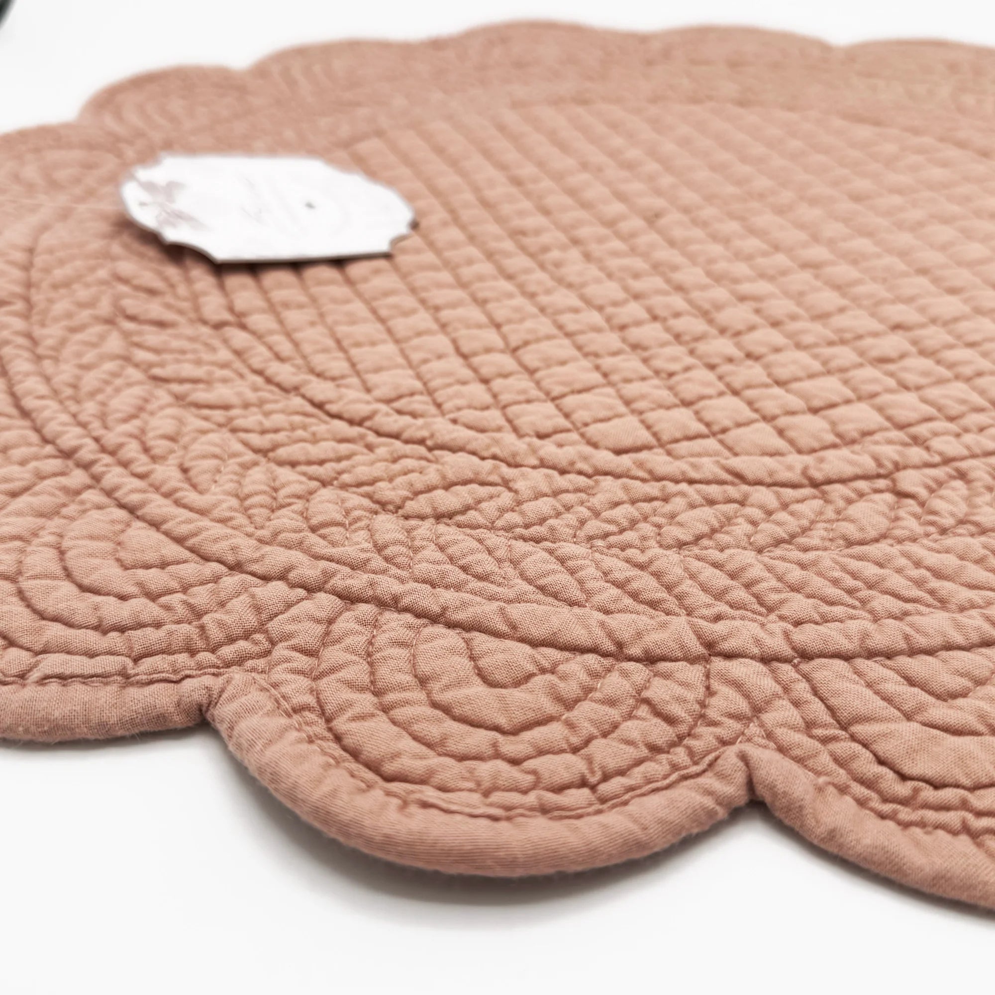 Tovaglietta Tonda Blanc Mariclò 40 cm – Rosa Antico - Martina Ferrari Concept Store